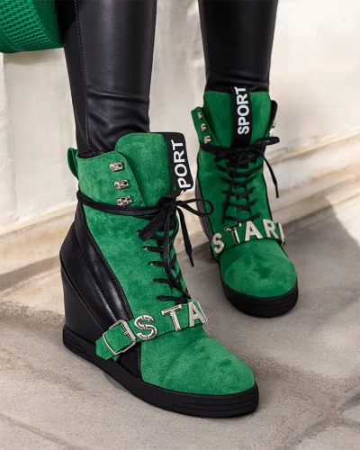 Royalfashion дамски боти Ronii на токчета