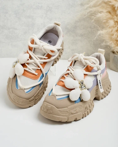 Royalfashion Дамски кецове на платформа Bereya