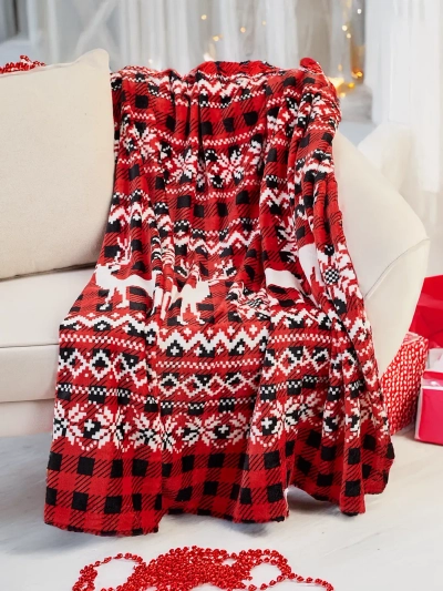 Рождественски плед Royalfashion 200x220