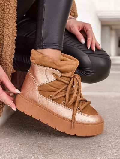 Дамски боти за сняг с връзки Royalfashion Iniuc