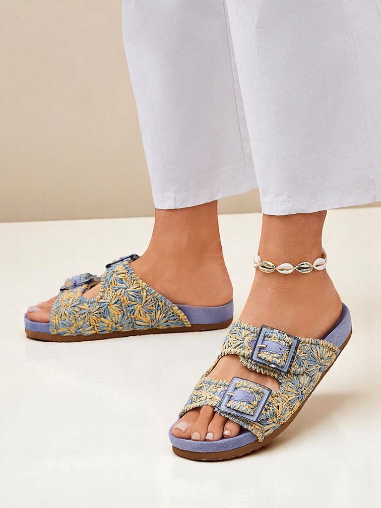 Royalfashion Дамски сандали с катарами Samorra