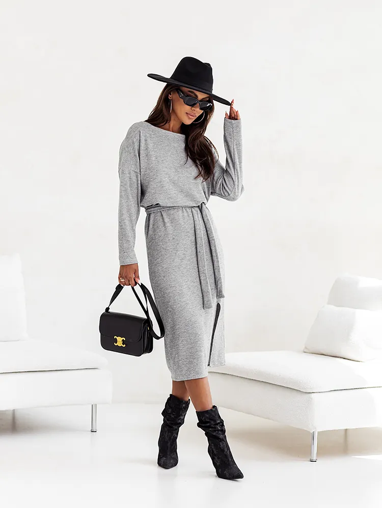 Royalfashion Дамска миди рокля