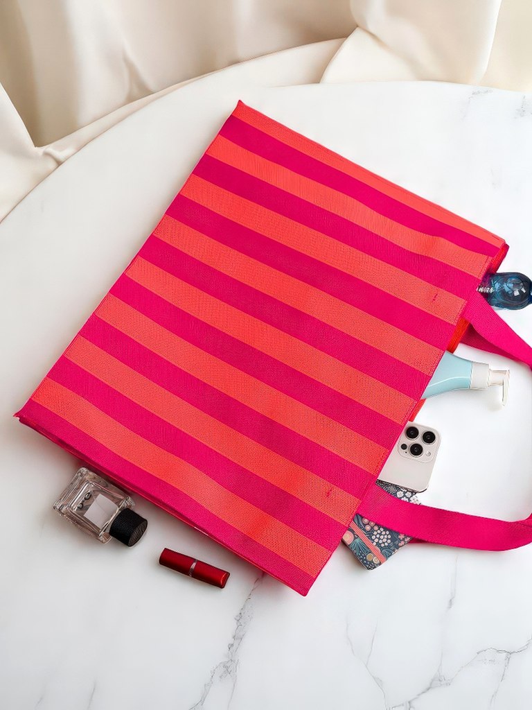 Royalfashion Платнена чанта Sunset Stripes