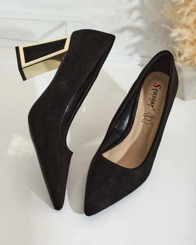 Royalfashion Дамски обувки с декоративен ток Badilla