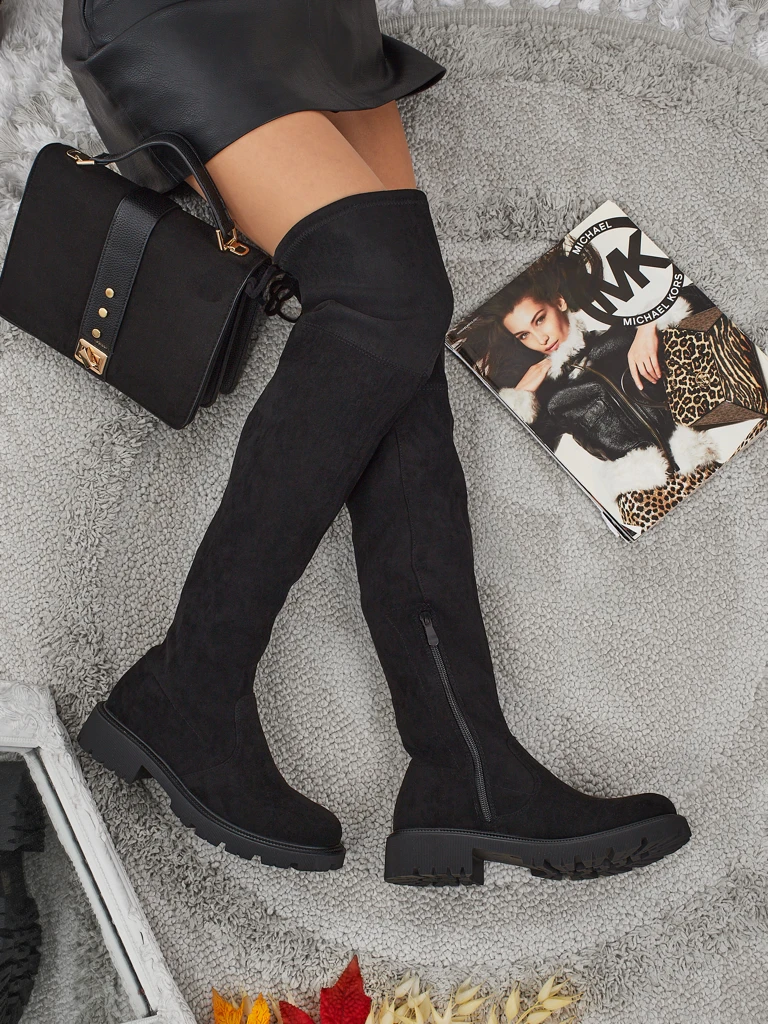 Дамски ботуши над коляното Vionel