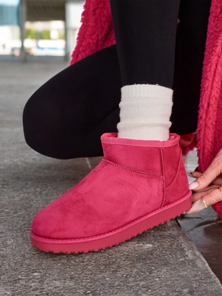 Роялфешън Къси дамски снежни ботуши а'ла Хозис