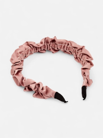 Royalfashion Лента за коса с драперия и перли