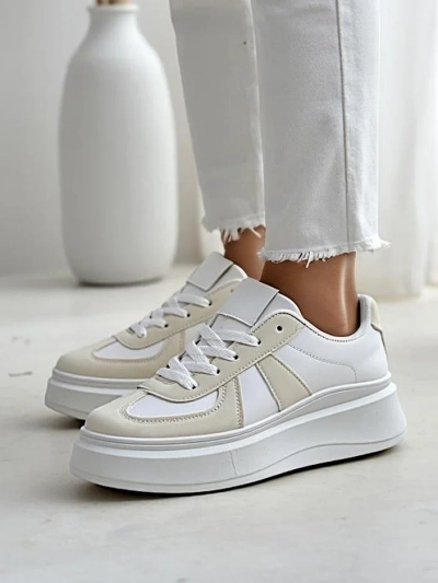 Royalfashion дамски спортни маратонки на платформа Safirrat