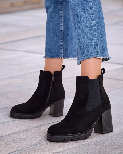 Royalfashion Дамски ботуши с токчета Timoxo