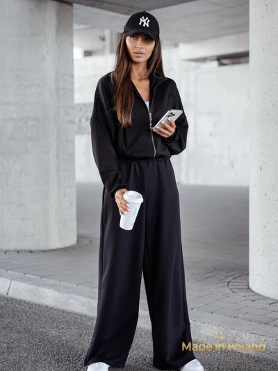 Дамски вискозен комплект анцуг Long Waves