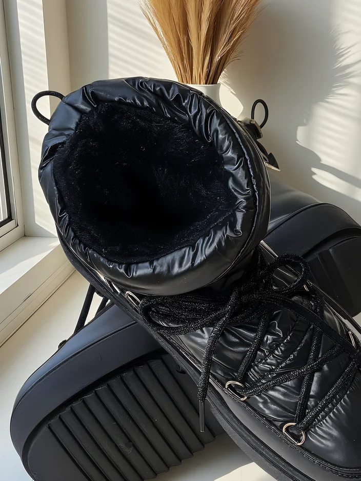 Разпространен стил за жени на Шамари Роялфешън снежни ботуши Copese