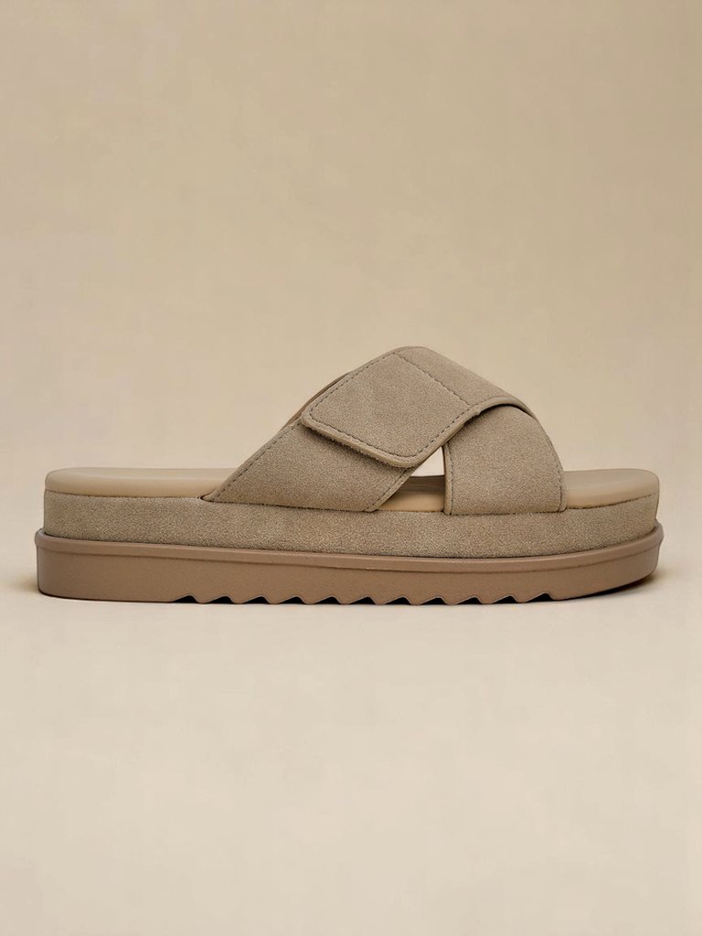 Royalfashion Дамски равни чехли Evre