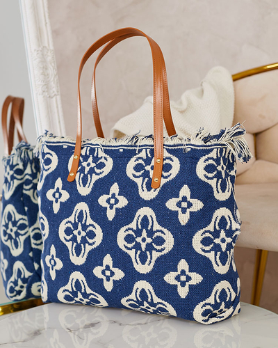 Royalfashion Дамска чанта за рамо от плат