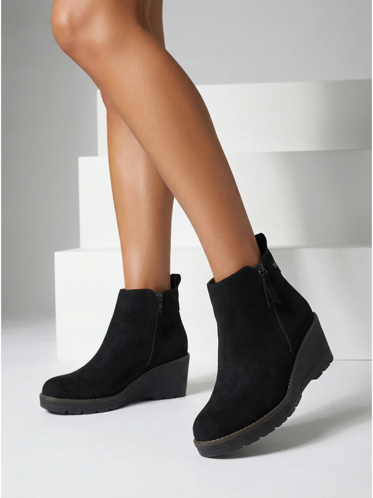 Дамски боти на платформа Zarrico