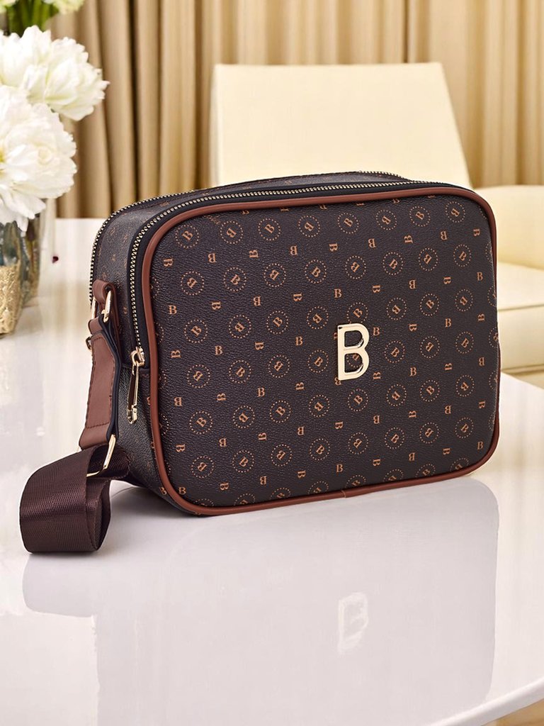 Royalfashion Малка дамска чанта от еко кожа с Viva принт