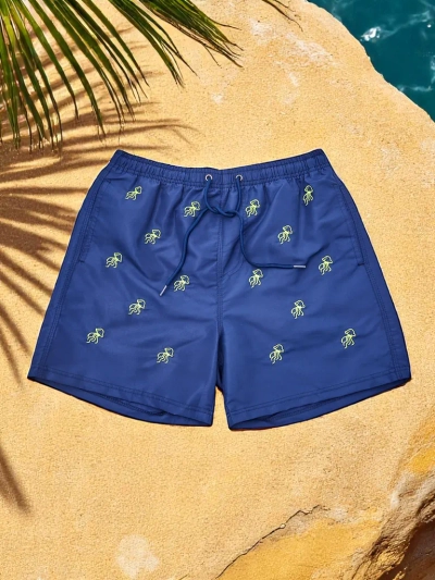 Royalfashion Спортни мъжки къси панталони със защитна мрежа