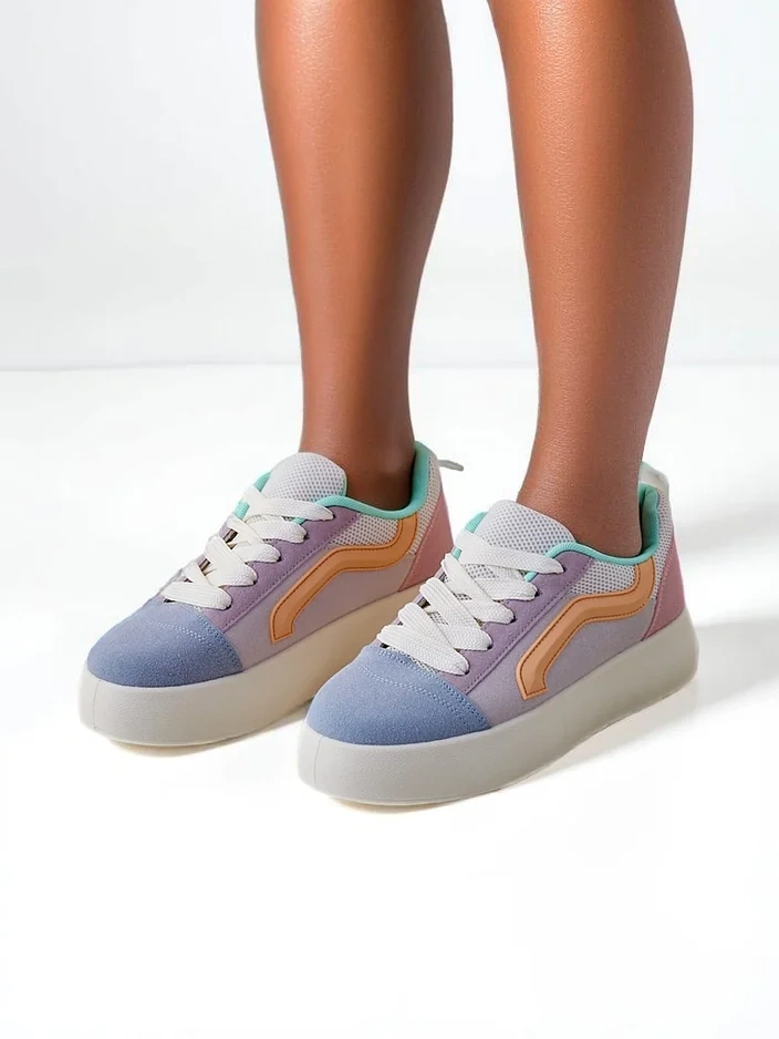 Royalfashion Женски спортни маратонки на платформа Ensis