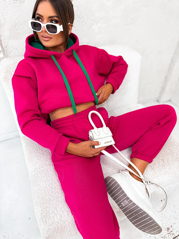 Royalfashion Памучен дамски комплект с потник