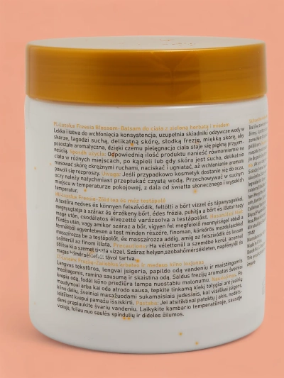 Luxelux FREESIA BLOSSOM Боди балсам с зелен чай и мед 250 мл