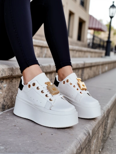 Royalfashion Дамски спортни маратонки на платформа Oviger