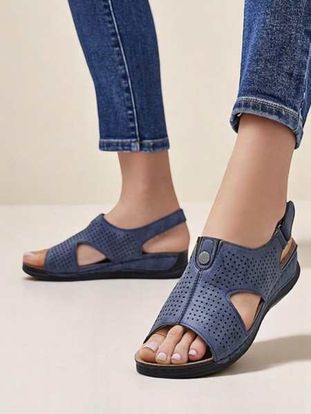 Royalfashion дамски сандали с прорези Leminni