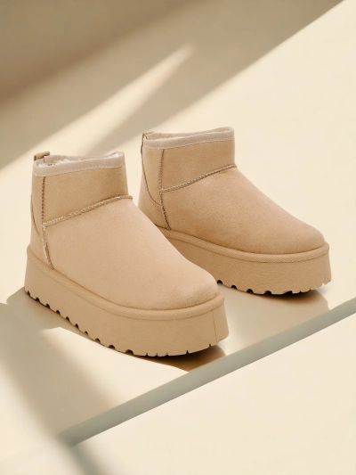 Royalfashion Къси снежни ботуши за жени Fofio