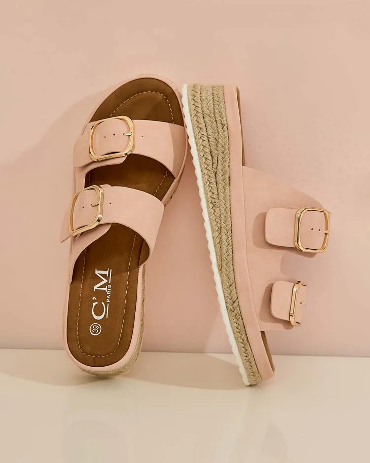 Royalfashion Дамски джапанки с катарами Ossfo