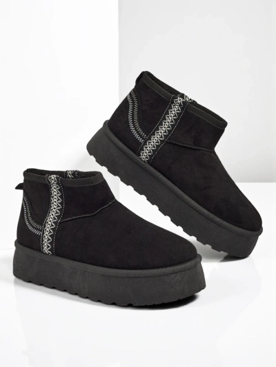 Къси дамски боти а'ла снегоходки Pravel