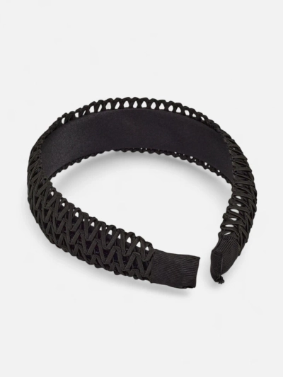 Royalfashion Дамска ажурна плетена лента за глава