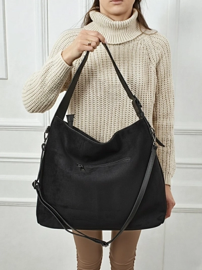 Дамска чанта shopper еко велур Donenn