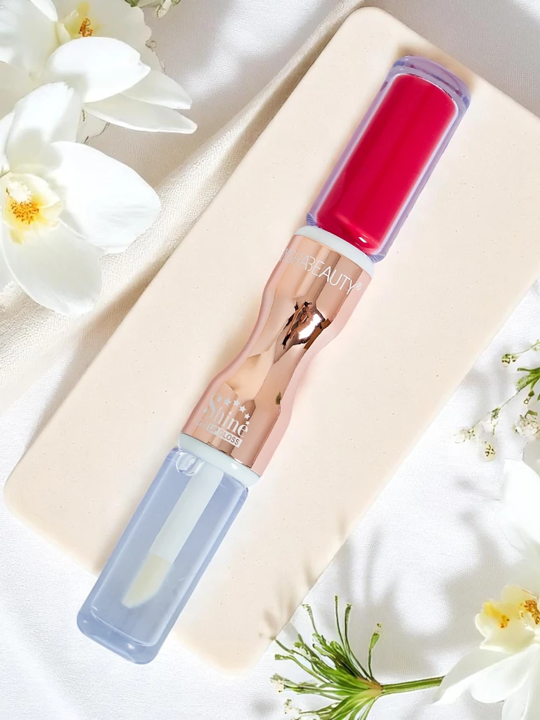 Червило и безцветен гланц за устни 2-в-1 See Fuchsia