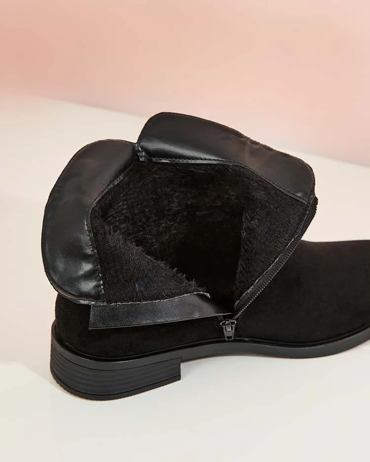 Royalfashion Дамски ботуши Dovilla от велур eko