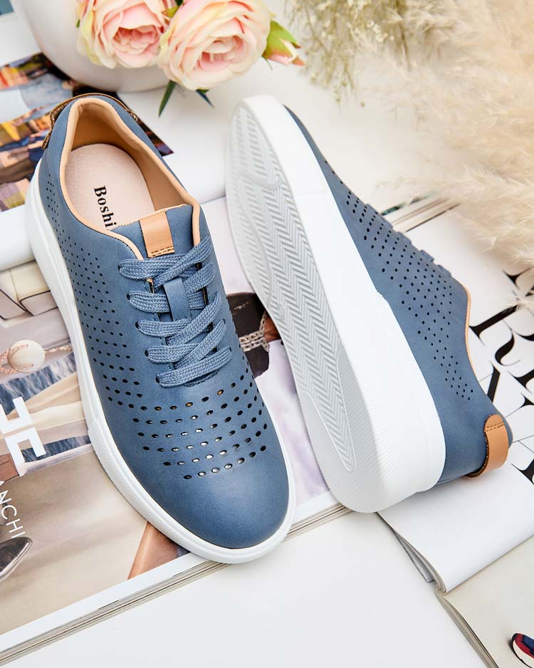 Royalfashion Дамски ажурни маратонки Deromias