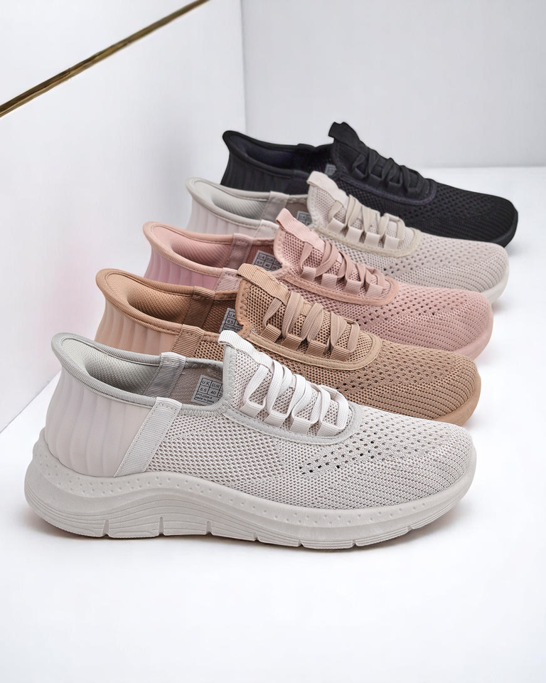 Спортни обувки за жени Royalfashion Slip-on от текстил Arrate