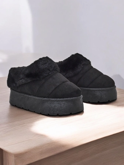 Royalfashion Къси ботуши за жени а'ля сноубутс Елиози