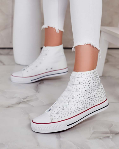 Royalfashion Дамски кецове с пайети Shis