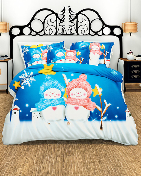 Royalfashion Спално бельо с шарки 200x220 комплект от 3 ЧАСТИ