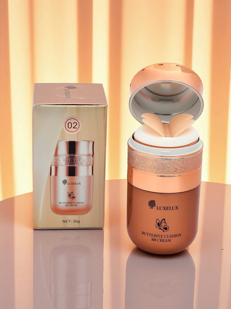 LUXELUX Perseida Butterfly Cushion BB Cream 30g – Кремообразен фон дьо тен, идеален