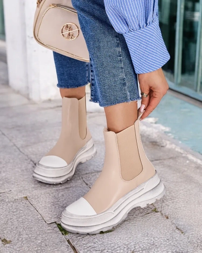 Дамски ботуши без връзки на Royalfashion Anerr