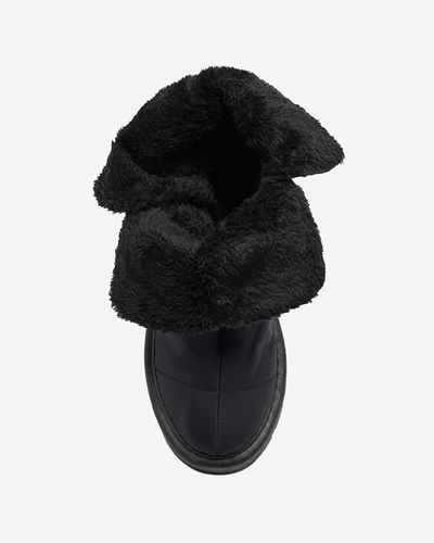 Luna Elegante Зимни Боти в Черен Цвят
