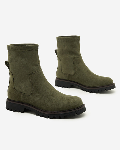 Royalfashion Дамски ботуши Gebimma от еко велур