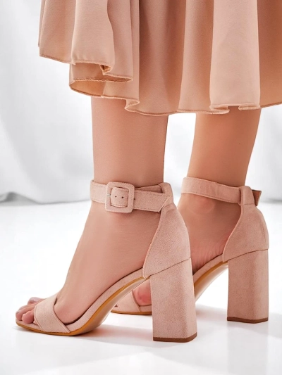 Royalfashion Женски сандали от еко велур Ardeni