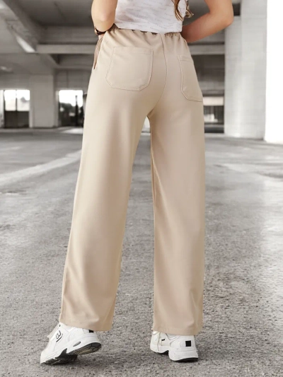 Royalfashion Прости дамски панталони с връзки