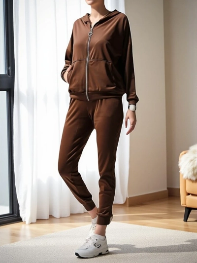 Royalfashion Дамски комплект а'ла кадифе