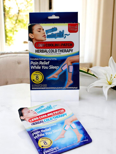 Охлаждащи лепенки за крака за по-добър сън 8Ч (6 бр.)