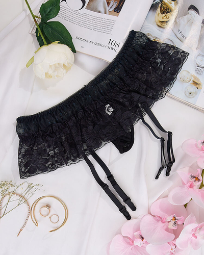 Royalfashion Дамски дантелени бикини