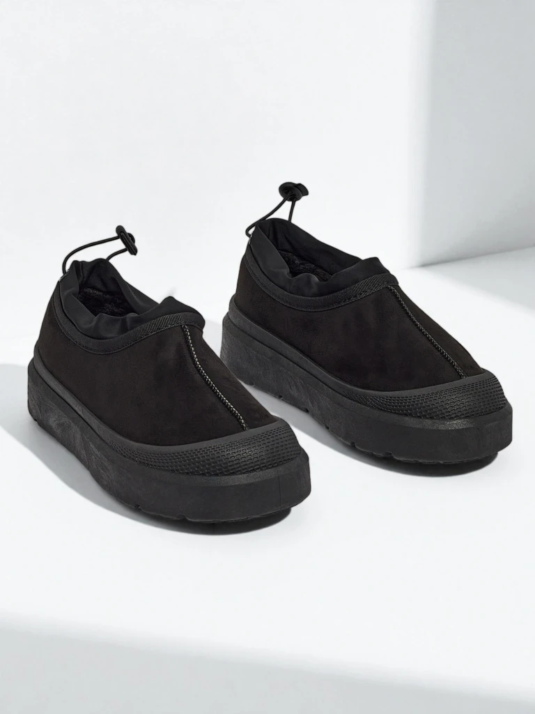 Къси дамски боти а ла сноубутс Velisee