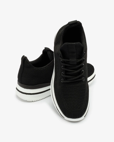 Royalfashion Черни дамски спортни обувки Losoyta