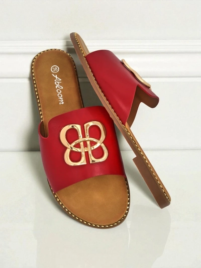 Royalfashion Дамски чехли с равна подметка Heraklia