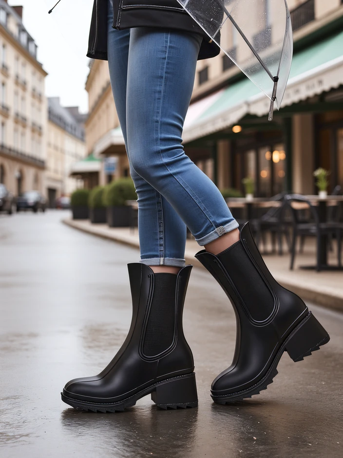 Royalfashion дамски чизми до глезена Bonii